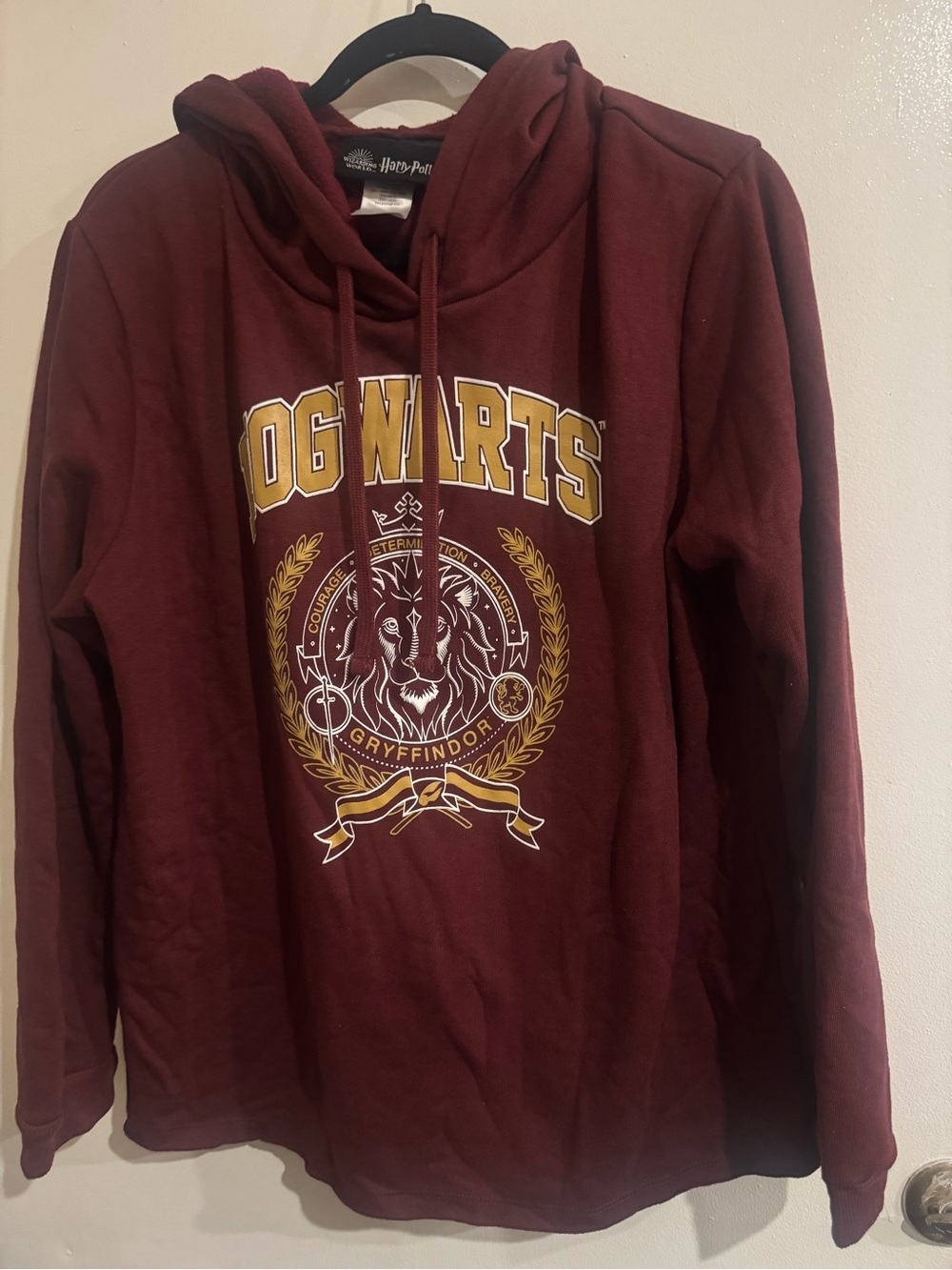 Warner Bros. Hogwarts Gryffindor Maroon Hoodie